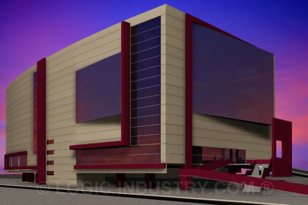 CD deprezentare cladire Mall